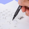image:imageMr Pen Circle Template 2 pcs Large and Small Size Circle Stencil  Circle Ruler Circle Templates for Drafting Circle Template for Drawing Circle Tracers for Drawing Circle TracerCircle Template  2 pcs