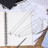 image:imageMr Pen Clear Ruler Set 3 Pack 6 8 and 12 Inch EasytoRead Markings  ScratchResistant Design Durable Plastic Rulers for Crafting Office amp School School Supplies