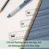 image:imageMr Pen Clear Ruler Set 3 Pack 6 8 and 12 Inch EasytoRead Markings  ScratchResistant Design Durable Plastic Rulers for Crafting Office amp School School Supplies