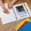 image:imageMr Pen Clear Sheet Protectors with Tabs 85x11 Inches 8 Tabs 4 Sets  Durable Clear Plastic Dividers for 3 Ring Binders Insertable Index Page Divider with Multicolor TabsCandy