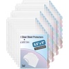 image:imageMr Pen Clear Sheet Protectors with Tabs 85x11 Inches 8 Tabs 4 Sets  Durable Clear Plastic Dividers for 3 Ring Binders Insertable Index Page Divider with Multicolor TabsMorandi