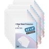 image:imageMr Pen Clear Sheet Protectors with Tabs 85x11 Inches 8 Tabs 4 Sets  Durable Clear Plastic Dividers for 3 Ring Binders Insertable Index Page Divider with Multicolor TabsMorandi