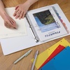 image:imageMr Pen Clear Sheet Protectors with Tabs 85x11 Inches 8 Tabs 4 Sets  Durable Clear Plastic Dividers for 3 Ring Binders Insertable Index Page Divider with Multicolor TabsEarthy