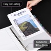 image:imageMr Pen Clear Sheet Protectors with Tabs 85x11 Inches 8 Tabs 4 Sets  Durable Clear Plastic Dividers for 3 Ring Binders Insertable Index Page Divider with Multicolor TabsMorandi