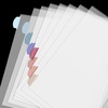 image:imageMr Pen Clear Sheet Protectors with Tabs 85x11 Inches 8 Tabs 4 Sets  Durable Clear Plastic Dividers for 3 Ring Binders Insertable Index Page Divider with Multicolor TabsEarthy