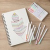 image:imageMr Pen Colored Fineliner Pens with Stand 10 Pack Fine Point  Smooth Bible Journaling Pens for Detailed Drawing NoteTaking Coloring Sketching Planning amp Art Projects School Supplies