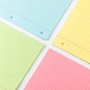 image:imageMr Pen Colored Loose Leaf Paper Wide Ruled 100 Sheets 8 x 105  3 Hole Punched Notebook PaperPastel Colors