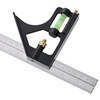 image:imageMr Pen Combination Square 12 Combo Square Carpentry Tools  Carpenter Square Woodworking Tools Framing Square T Square T Ruler Combination Square Set Square Tool Metal SquareBlack