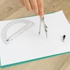 image:imageMr Pen Compass and Protractor Set Metal Math Compass with Refills 6 Inch Protractor Plastic Drawing Tool Student Geometry Math Set for Students School Art Drafting