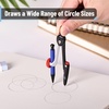image:imageMr Pen Compass for Geometry Mechanical Pencil Style  Drawing Compass Drawing Tool Math Compass Drafting Tools Drawing Tools Geometry Compass Geometry Drafting Compass