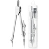 image:imageMr Pen Compass for Geometry Silver with Extra Leads  Metal Compass Drawing Compass Geometry Compass Math Compass Compass Drawing Drafting Compass Drafting Tools