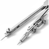 image:imageMr Pen Compass for Geometry Silver with Extra Leads  Metal Compass Drawing Compass Geometry Compass Math Compass Compass Drawing Drafting Compass Drafting Tools