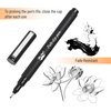 image:imageMr Pen Drawing Pens for Artists 08mm 12 Pack Black  Micro Pens for Drawing Fine PointBlack