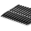 image:imageMr Pen Drawing Pens for Artists 08mm 12 Pack Black  Micro Pens for Drawing Fine PointBlack