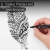 image:imageMr Pen Drawing Pens for Artists 08mm 12 Pack Black  Micro Pens for Drawing Fine PointBlack