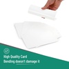 image:imageMr Pen Dry Erase Index Cards 4 x 6 40 pcs White Large  Laminated on One Side Whiteboard Cards for School Work Housework Erasable Flashcards