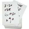 image:imageMr Pen Dry Erase Index Cards 4 x 6 40 pcs White Large  Laminated on One Side Whiteboard Cards for School Work Housework Erasable Flashcards