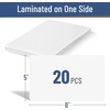 image:imageMr Pen Dry Erase Index Cards 5 x 8 20 pcs White Large Laminated  Whiteboard Cards for School Work Housework Erasable Flashcards