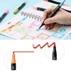 image:imageMr Pen Dual Tip Brush Pens 12 pcs Vibrant Colors  Brush and Fine Tip Marker Dual Tip Markers Art Markers for Adults