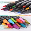 image:imageMr Pen Dual Tip Brush Pens 12 pcs Vibrant Colors  Brush and Fine Tip Marker Dual Tip Markers Art Markers for Adults