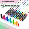 image:imageMr Pen Dual Tip Permanent Markers 12 Pack Fine amp Ultra Fine Tip  Fine Tip Permanent MarkersVibrant
