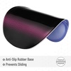 image:imageMr Pen Ergonomic Mouse Pad with Wrist Rest Grim Reader Design  Breathable Fabric with Memory Foam Cushion NonSlip Rubber Base Gel Mouse Pad with Wrist SupportDusky BluePurple