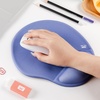 image:imageMr Pen Ergonomic Mouse Pad with Wrist Rest Grim Reader Design  Breathable Fabric with Memory Foam Cushion NonSlip Rubber Base Gel Mouse Pad with Wrist SupportDusky BluePurple
