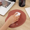 image:imageMr Pen Ergonomic Mouse Pad with Wrist Rest Grim Reader Design  Breathable Fabric with Memory Foam Cushion NonSlip Rubber Base Gel Mouse Pad with Wrist SupportBrown