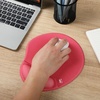 image:imageMr Pen Ergonomic Mouse Pad with Wrist Rest Grim Reader Design  Breathable Fabric with Memory Foam Cushion NonSlip Rubber Base Gel Mouse Pad with Wrist SupportRed