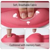 image:imageMr Pen Ergonomic Mouse Pad with Wrist Rest Grim Reader Design  Breathable Fabric with Memory Foam Cushion NonSlip Rubber Base Gel Mouse Pad with Wrist SupportRed