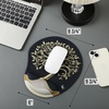 image:imageMr Pen Ergonomic Mouse Pad with Wrist Rest Grim Reader Design  Breathable Fabric with Memory Foam Cushion NonSlip Rubber Base Gel Mouse Pad with Wrist SupportGolden Tree