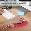 image:imageMr Pen Ergonomic Mouse Pad with Wrist Rest Grim Reader Design  Breathable Fabric with Memory Foam Cushion NonSlip Rubber Base Gel Mouse Pad with Wrist SupportRed