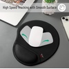 image:imageMr Pen Ergonomic Mouse Pad with Wrist Rest Grim Reader Design  Breathable Fabric with Memory Foam Cushion NonSlip Rubber Base Gel Mouse Pad with Wrist SupportBlack