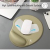 image:imageMr Pen Ergonomic Mouse Pad with Wrist Rest Grim Reader Design  Breathable Fabric with Memory Foam Cushion NonSlip Rubber Base Gel Mouse Pad with Wrist SupportGreen