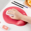 image:imageMr Pen Ergonomic Mouse Pad with Wrist Rest Grim Reader Design  Breathable Fabric with Memory Foam Cushion NonSlip Rubber Base Gel Mouse Pad with Wrist SupportRed