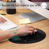 image:imageMr Pen Ergonomic Mouse Pad with Wrist Rest Grim Reader Design  Breathable Fabric with Memory Foam Cushion NonSlip Rubber Base Gel Mouse Pad with Wrist SupportBlack