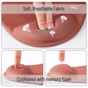 image:imageMr Pen Ergonomic Mouse Pad with Wrist Rest Grim Reader Design  Breathable Fabric with Memory Foam Cushion NonSlip Rubber Base Gel Mouse Pad with Wrist SupportBrown