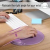 image:imageMr Pen Ergonomic Mouse Pad with Wrist Rest Grim Reader Design  Breathable Fabric with Memory Foam Cushion NonSlip Rubber Base Gel Mouse Pad with Wrist SupportPurple