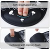 image:imageMr Pen Ergonomic Mouse Pad with Wrist Rest Grim Reader Design  Breathable Fabric with Memory Foam Cushion NonSlip Rubber Base Gel Mouse Pad with Wrist SupportGrim Reader