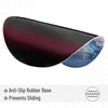 image:imageMr Pen Ergonomic Mouse Pad with Wrist Rest Grim Reader Design  Breathable Fabric with Memory Foam Cushion NonSlip Rubber Base Gel Mouse Pad with Wrist SupportGlacial Blue Marble