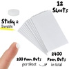image:imageMr Pen Foam Dots 2400 pcs 12 Sheets 024 Adhesive Foam Dots  3D Foam Dots 3D Pop Dots DualAdhesive 3D Foam Foam Adhesive Dots Foam Dots Double Sided Adhesive Adhesive Dots