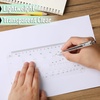 image:imageMr Pen Geometric Drawing Template Hexagon amp Circles  Plastic Template Plastic Shape Stencils for Drawing