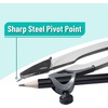 image:imageMr Pen Geometry Compass 48 Precision Drafting Compass with Pencil  Draws Circles up to 9 Ideal for Math Geometry Students Architectural Drafting amp Classroom Use