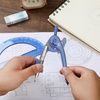 image:imageMr Pen Geometry Compass and Protractor Set 6 Inch Compass  6 Inch Protractor Drawing Tool for School Clear Plastic Easy Grip Precision Design for Math Art Drafting ArchitectureMidnight Blue