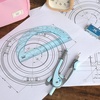 image:imageMr Pen Geometry Compass and Protractor Set 6 Inch Compass  6 Inch Protractor Drawing Tool for School Clear Plastic Easy Grip Precision Design for Math Art Drafting ArchitectureSky Blue