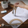 image:imageMr Pen Geometry Compass and Protractor Set 6 Inch Compass  6 Inch Protractor Drawing Tool for School Clear Plastic Easy Grip Precision Design for Math Art Drafting ArchitectureDwarf Pony Brown