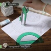 image:imageMr Pen Geometry Compass and Protractor Set 6 Inch Compass  6 Inch Protractor Drawing Tool for School Clear Plastic Easy Grip Precision Design for Math Art Drafting ArchitectureLush Garden Green