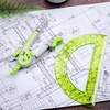 image:imageMr Pen Geometry Compass and Protractor Set 6 Inch Compass  6 Inch Protractor Drawing Tool for School Clear Plastic Easy Grip Precision Design for Math Art Drafting ArchitectureLight Green