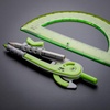 image:imageMr Pen Geometry Compass and Protractor Set 6 Inch Compass  6 Inch Protractor Drawing Tool for School Clear Plastic Easy Grip Precision Design for Math Art Drafting ArchitectureLight Green