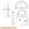image:imageMr Pen Geometry Set 15 Piece Set with 6 Inch Swing Arm Protractor  IncludesMetal Divider Set Squares Ruler Compasses for Math for Drafting amp School SuppliesGreen